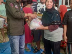 DPD   Kowappi Kota Bandarlampung Berikan Bantuan Korban Terdampak Banjir Di Panjang