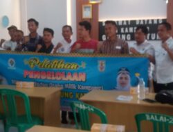 Tingkatkan Ekonomi Desa, DPMK Way Kanan Gelar Pelatihan BUMKAM di  Balai Kampung Gunung Katun