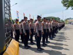 Polresta Bandarlampung Kerahkan 691 Personil Gabungan Amankan Peringatan Hari Buruh.