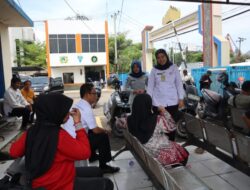 Kaban BAPENDA Lampung Slamet Riadi Kunjungan di Samsat Kontainer KSOP Panjang