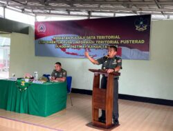 Pgs. Dandim 0427/Way Kanan Sambut Kedatangan Tim Pusterad, Tinjau Lahan Ketahanan Pangan di Kampung Panca Negeri.