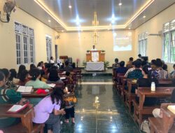 Polsek Blambangan Umpu Amankan Ibadah Kenaikan Isa Almasih di GPIB Way Kanan