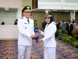 Pelantikan Bupati way kanan Diambil Sumpah Oleh Gubernur Lampung