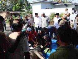 Idul Adha 1446 H, Polres Way Kanan Gelar Salat Bersama dan Penyembelihan Hewan Kurban