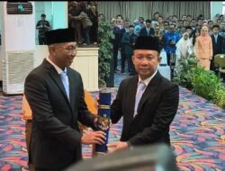 IWO Lampung Hadiri Pelantikan Sekdaprov Marindo Kurniawan oleh Gubernur Lampung Rahmad Mirzani Djausal
