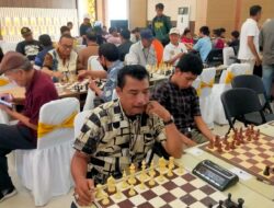 Wakil ketua CINTA NADA Lampung Subhan Latif ikut bagian di Turnamen Catur Kapolda Lampung