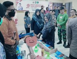 Wabup Pringsewu Tinjau Khitanan Massal Hari Bhayangkara Ke-79