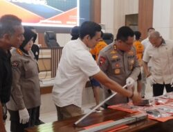 Ditreskrium Polda Lampung,Ungkap Kasus Perdagangan serta Penyalahgunaan Senpi dan Amunisi