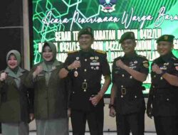 Letkol Sigit Windarto Resmi Jabat Dandim 0427/Way Kanan, Gantikan Letkol Aan