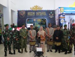 Dandim 0410/KBL RONI HERMAWAN Hadiri Bandarlampung Expo Sebagai Tamu Kehormatan
