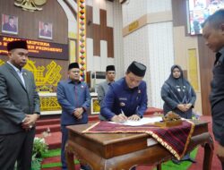 Perda Pembentukan Pekon Kresnomulyo Barat & Sukamanah Serta RPJMD Pringsewu Disahkan