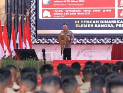 Beri Pembekalan Kepada 2000 Capaja Kapolri:Sinergitas Modal Hadapi Tantangan.