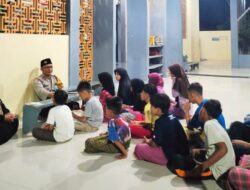 Kisah Aipda Saihun ,Luangkan Waktu Jadi Guru ngaji anak anak
