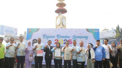 Dandim 0410/KBL Arm Roni Hermawan Hadiri Sebagai Forkopimda dalam Acara Begawi Bandarlampung 2025.