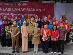 Dukung Anak Sehat dan Cerdas, TP PKK Pringsewu Ikuti Lomba Lahap Makan Tingkat Provinsi