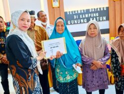 Pemkam Gunung Katun saluran kan BLT-DD Tahap ke Tiga Tahun 2025