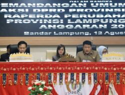 Rapat Paripurna DPRD Provinsi Lampung Sampaikan Catatan Strategis pada APBD Perubahan 2025