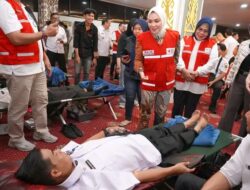 Ratusan ASN Pemprov Lampung Donorkan Darah Di Momen Hari Kemerdekaan