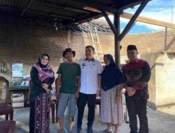 Bupati Dendi Tinjau Lokasi Usaha Tape Singkong Warga Desa Bagelen yang Terbakar.