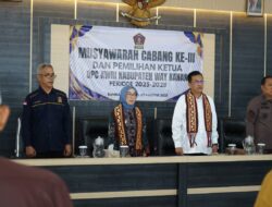 Bupati Ayu Asalasiyah hadiri Muscab DPC KWRI Way Kanan: M Fikri kembali Jabat Ketua DPC KWRI Way Kanan