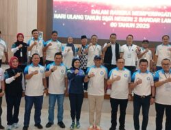 Gubernur Lampung RMD Buka Turnamen Catur HUT ke -60 SMANDA