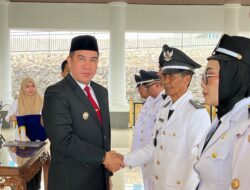 Enam Penjabat Kepala Desa di Pesawaran Resmi Dilantik, Bupati Fokuskan Konsolidasi dan Penyelesaian Masalah Desa