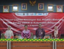 OJK Dorong Kabupaten Pringsewu Menegaskan Literasi keuangan Memiliki Peran penting Melindungi Masyarakat dari investasi Ilegal.