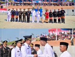 Lampung Selatan Catat sejarah Peringatan Dirgahayu ke -80 dilaksanakan Di Menara Siger Bakau heni .