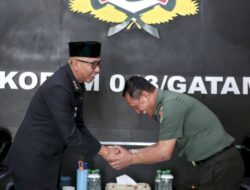 Gubernur Lampung bersama Danrem 043 /Gatam Bersinergi Pembangunan Kodam XXI Raden Inten