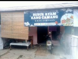 Promo MERDEKA’ Gerai Bubur ayam Kang Camang khas Cirebon.