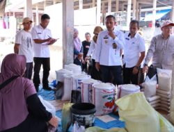 Pemkab way Kanan laksanakan kegiatan sidak di pasar Km 02 Blambangan Umpu.