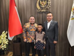Raihan  Siswa SD Asal Lampung Selatan Mendapat Apresiasi Dari Wakil Ketua DPR RI  Sufmi Dasco