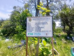 Proyek Pagar Pemakaman Kebun Jahe dibangun Asal asalan