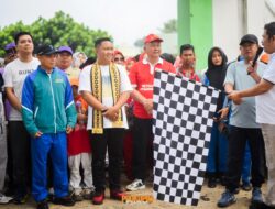 Ribuan Masyarakat Antusias Hadiri Jalan Sehat Bersama Wabup Pesawaran