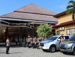 Siap Siaga Memberikan Pelayanan, TNI – Polri Gelar Patroli Bersama di Way Kanan