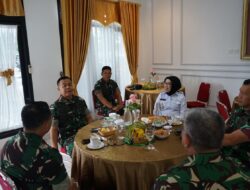 Bupati Way Kanan Sambut Hangat Kunjungan Menhan dan Panglima TNI: Pererat Sinergi TNI–Pemda