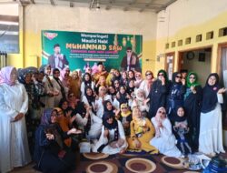 Cinta NADA Lampung Gelar Peringatan Maulid Nabi Muhammad Saw diposko Sumur Batu Bandarlampung.