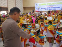 Resmi Dibuka Lomba Polisi Cilik 2025,Wakapolda Wujudkan Generasi Muda Berkarater .