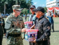 HUT ke – 80 TNI Gubernur Lampung,TNI Bagian Dalam Pembangunan