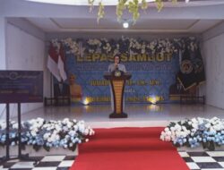 Bupati Ayu Asalasiyah,S.Ked., Hadiri Pisah Sambut Kalapas Kelas II B Way Kanan