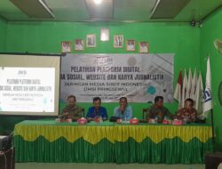JMSI Pringsewu Gelar Pelatihan Digital, Media Sosial, dan karya Jurnalistik
