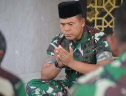 Kodim 0427/Way Kanan Gelar Doa Bersama Peringati HUT ke-80 TNI di Mushola Al-Ikhlas