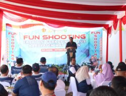 Kapolres Bersama Forkopimda Plus Gelar Fun Shooting di Polres Way Kanan