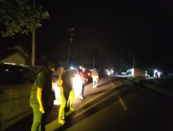 Patroli Hunting KRYD, Satreskrim Polres Way Kanan Ajak Pengguna Jalan Gunakan Layanan 110