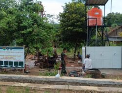 Satgas TMMD ke-126 Kodim 0427/Way Kanan Lanjutkan Pengerjaan Sumur Bor di Dusun 2 Kampung Sriwijaya