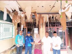 PAN Lampung Selatan Peduli Bantu Korban Kebakaran way Urang