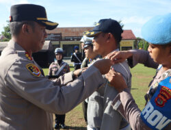 Polres Way Kanan Apel Gelar Pasukan Ops Zebra Krakatau 2025
