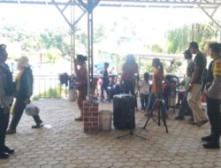 Patroli di Objek Wisata Water Byur, Polsek Baradatu Himbau Pengunjung Utamakan Keselamatan