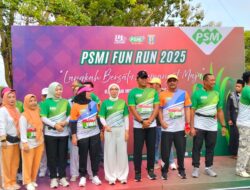 DANDIM 0427/WAY KANAN HADIRI PSMI RUN FUN 2025