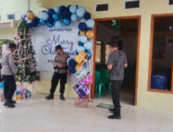 Perayaan Ibadah Natal 2025, Polsek Bumi Agung Berikan Pengamanan di Gereja Bethel Indonesia